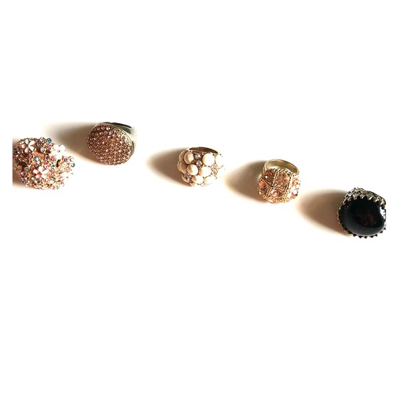 Cocktail Rings - Set of 5 - Picture 1 of 6